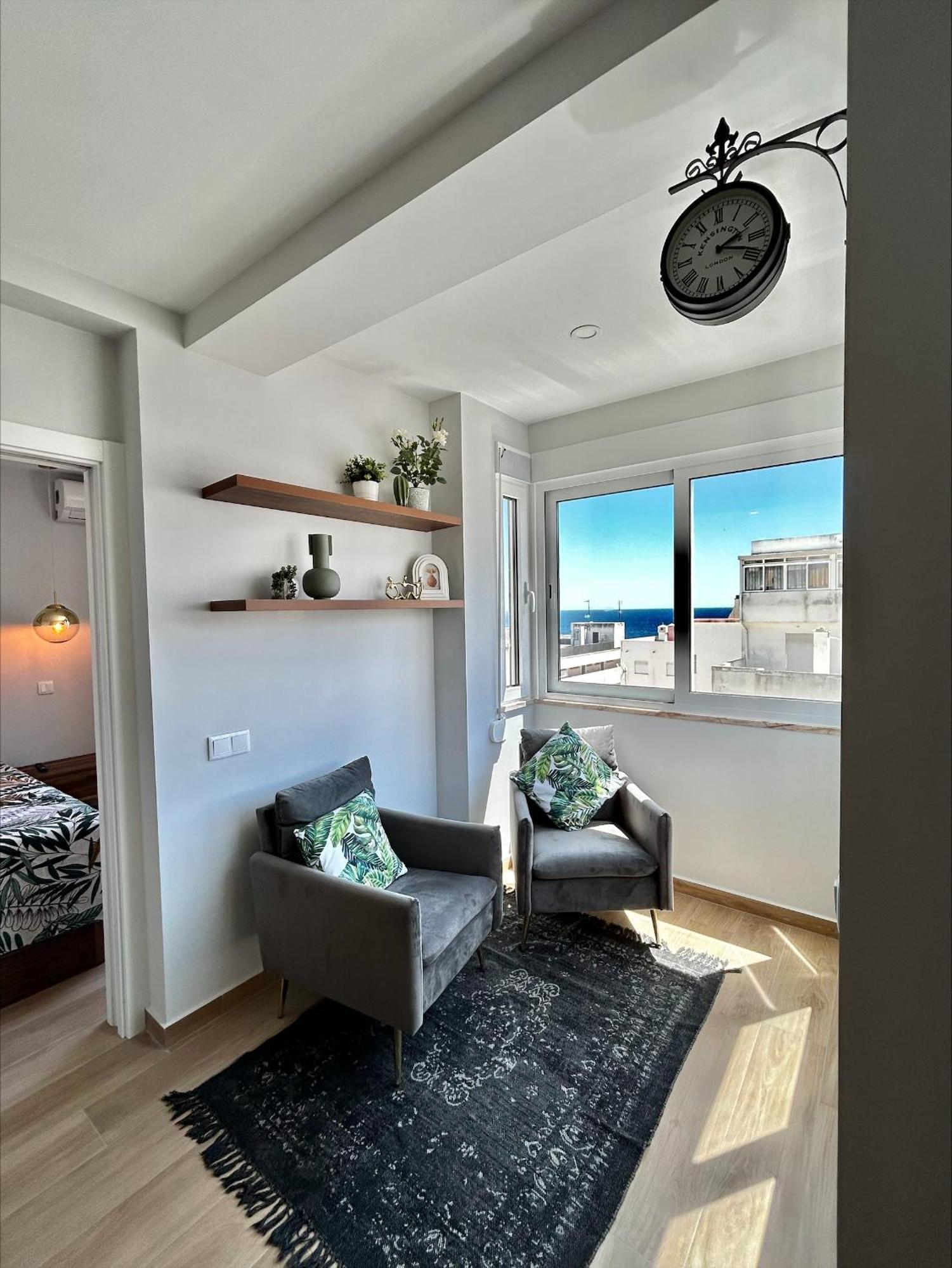 Apartamento Vista Mar A Menos De 50M Da Praia. Armação de Pêra Dış mekan fotoğraf